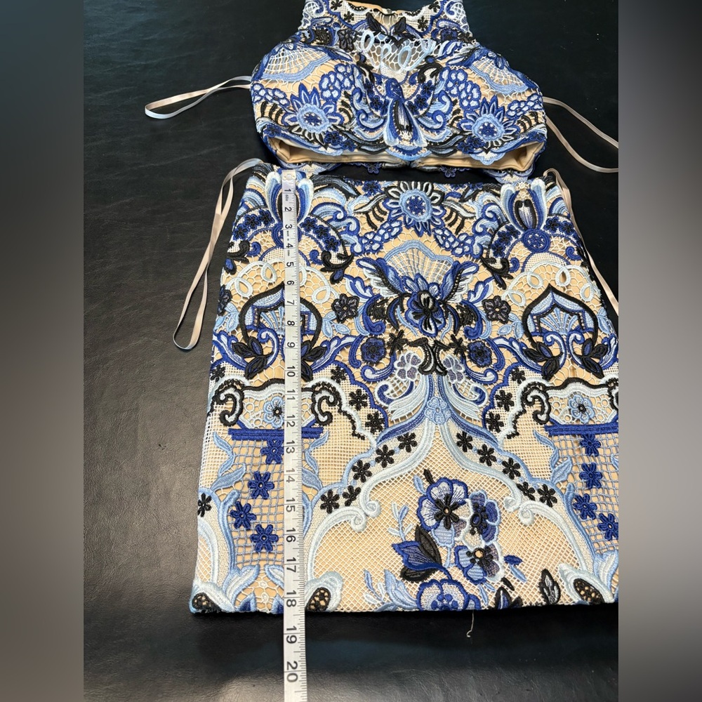Jovani Two-Piece Short Prom and Cocktail Dress size 4 - Picture 10 of 15